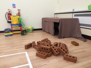 Deconstructed & role play area